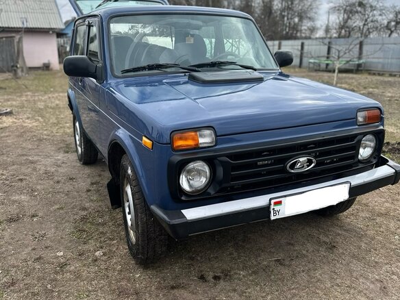 2017 Lada (ВАЗ) 2121 (4x4) I Рестайлинг, синий, 644200 рублей - вид 1