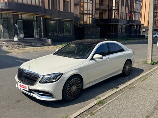 2015 Mercedes-Benz S-Класс 500 VI (W222, C217), белый, 3090000 рублей, вид 2