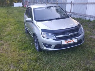 2016 Lada (ВАЗ) Granta I, серебристый, 400000 рублей, вид 5