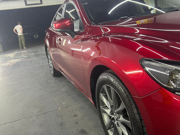 2019 Mazda 6 III (GJ) Рестайлинг 2, красный, 2500000 рублей - вид 13