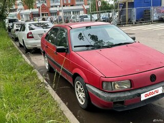 1991 Volkswagen Passat B3, красный, 110000 рублей, вид 4