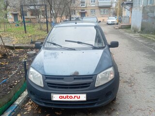 2013 Lada (ВАЗ) Granta I, синий, 140000 рублей, вид 2