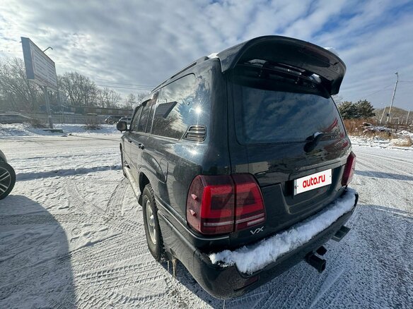 2000 Toyota Land Cruiser 100 Series, чёрный, 2200000 рублей - вид 10