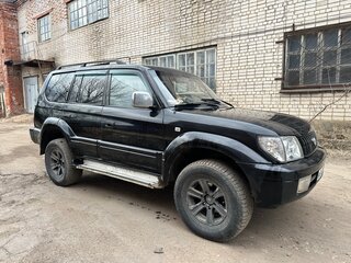2000 Toyota Land Cruiser Prado 90 Series Рестайлинг, чёрный, 900000 рублей, вид 4