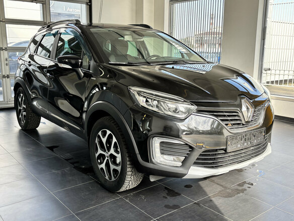 2017 Renault Kaptur I, чёрный, 1300000 рублей