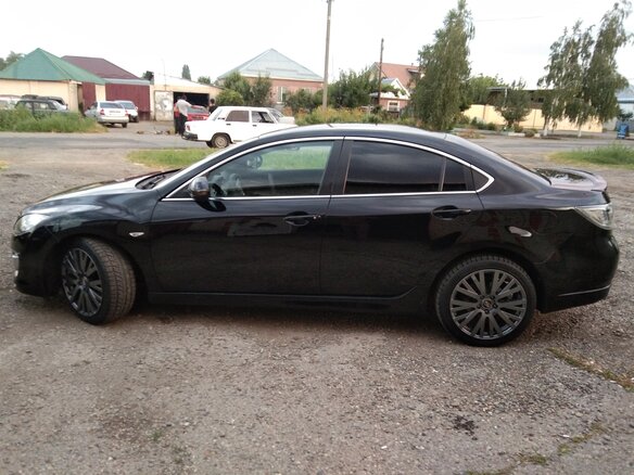2008 Mazda 6 II (GH), чёрный, 880000 рублей - вид 5