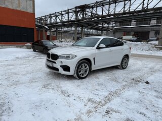 2015 BMW X6 30d II (F16), белый, 3200000 рублей, вид 1