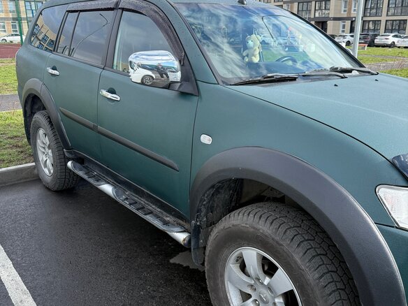 2008 Mitsubishi Pajero Sport II, зелёный, 1500000 рублей - вид 2