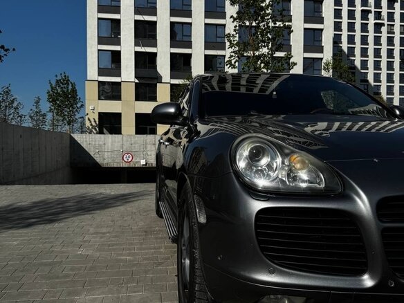 2003 Porsche Cayenne Turbo I (955), серый, 955000 рублей - вид 16
