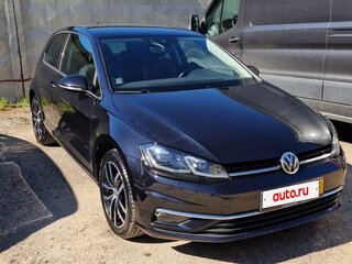 2018 Volkswagen Golf VII Рестайлинг, чёрный, 1250000 рублей, вид 3