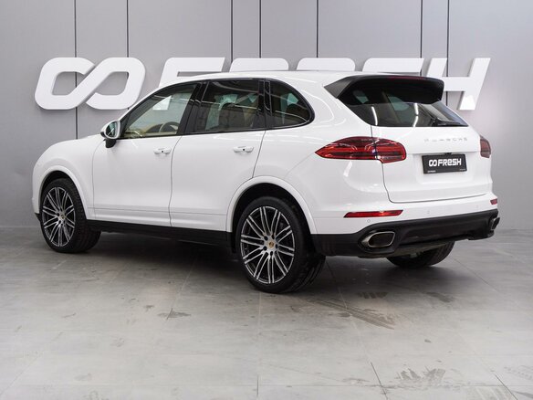 2017 Porsche Cayenne Diesel II Рестайлинг (958), белый, 6254000 рублей - вид 1