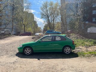1998 Honda Civic VI, зелёный, 500000 рублей, вид 4