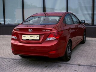 2011 Hyundai Solaris I, красный, 625000 рублей, вид 5