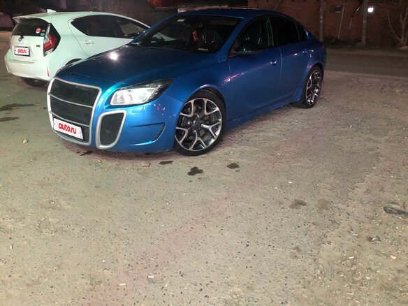 2012 Opel Insignia OPC I, синий, 990000 рублей