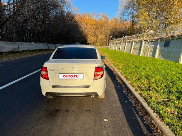 2024 Lada (ВАЗ) Granta I Рестайлинг, белый, 580000 рублей - вид 15