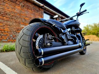 2005 Yamaha XV 1700 Warrior, чёрный, 1499999 рублей, вид 1