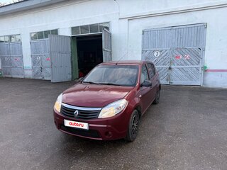 2014 Renault Sandero I, красный, 600000 рублей, вид 1