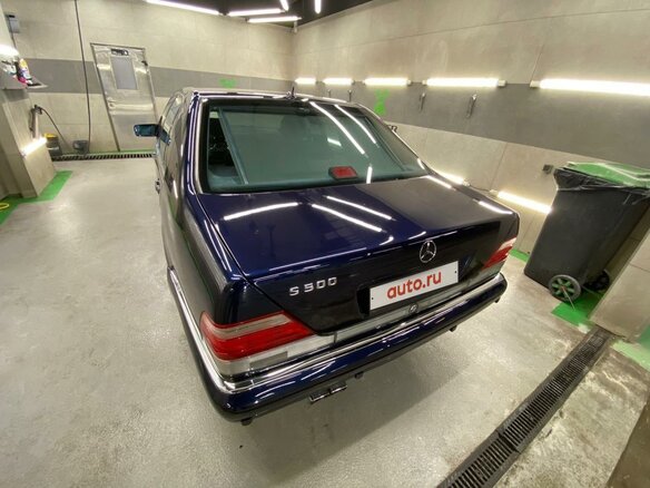 1998 Mercedes-Benz S-Класс 500 Long III (W140) Рестайлинг, синий - вид 6