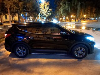 2012 Hyundai Santa Fe III, чёрный, 1650000 рублей, вид 4