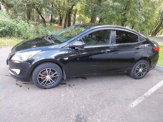 2015 Hyundai Solaris I Рестайлинг, чёрный, 850000 рублей, вид 5