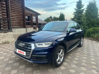 2018 Audi Q5 II (FY), синий, 2500000 рублей, вид 3