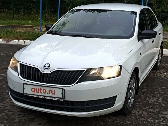 2017 Skoda Rapid I, белый, 1100000 рублей