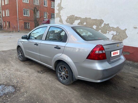 2007 Chevrolet Aveo I Рестайлинг, серый, 350000 рублей - вид 4