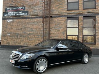 2016 Mercedes-Benz Maybach S-Класс 500 I (X222), чёрный, 3850000 рублей, вид 1