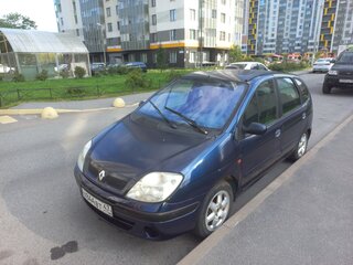 2000 Renault Scenic I Рестайлинг, синий, 190000 рублей, вид 2