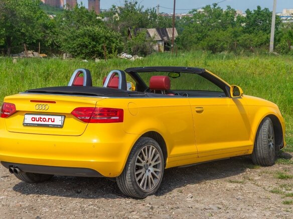 2008 Audi A3 II (8P) Рестайлинг 2, жёлтый, 1349999 рублей - вид 8