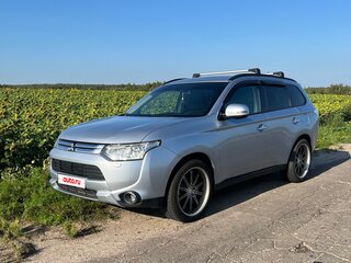 2012 Mitsubishi Outlander III, серебристый, 1145000 рублей, вид 1