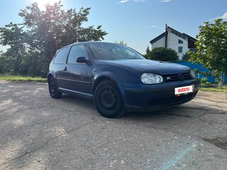 2001 Volkswagen Golf IV, синий, 385000 рублей, вид 3