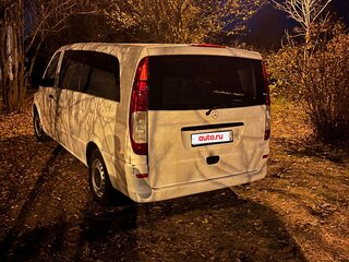 2011 Mercedes-Benz Vito 113 CDI L3 II (W639) Рестайлинг, белый, 1750000 рублей, вид 5