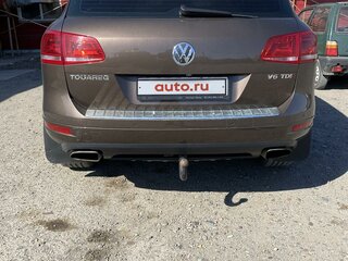 2012 Volkswagen Touareg II, коричневый, 1700000 рублей, вид 2