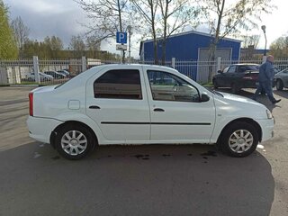 2011 Renault Logan I Рестайлинг, белый, 380000 рублей, вид 3