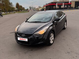 2013 Hyundai Elantra V (MD), чёрный, 590000 рублей, вид 2