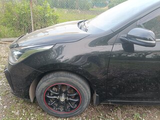 2017 Kia Rio IV, чёрный, 1200000 рублей, вид 5