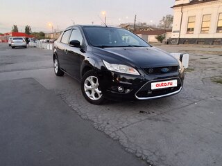 2010 Ford Focus II Рестайлинг, чёрный, 620000 рублей, вид 2