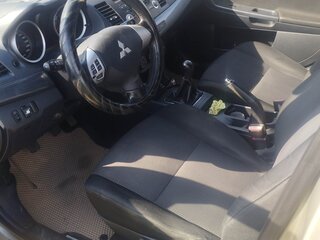 2008 Mitsubishi Lancer X, бежевый, 470000 рублей, вид 5