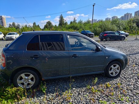 2006 Skoda Fabia I Рестайлинг, серый, вид 4