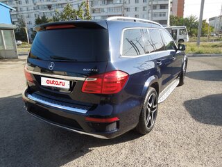 2014 Mercedes-Benz GL-Класс 350 II (X166), синий, 3500000 рублей, вид 3