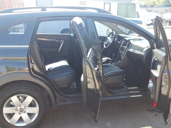 2009 Chevrolet Captiva I, чёрный, 1180000 рублей - вид 5