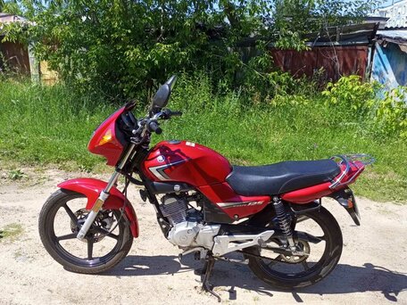2013 Yamaha YBR125, красный, 220000 рублей, вид 2