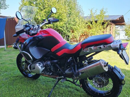 2008 BMW R 1200 GS Adventure, красный, 700000 рублей, вид 4