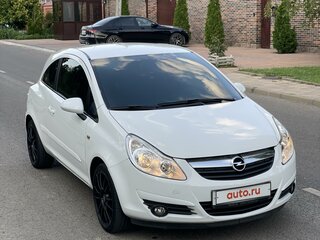 2007 Opel Corsa D, белый, 520000 рублей, вид 4