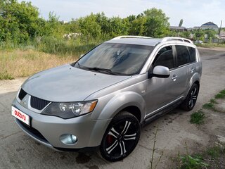 2008 Mitsubishi Outlander II, серебристый, 1045000 рублей, вид 3