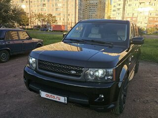 2010 Land Rover Range Rover Sport 6-Speed I Рестайлинг, чёрный, 1800000 рублей, вид 2