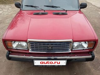 1995 Lada (ВАЗ) 2107, пурпурный, 165000 рублей, вид 1