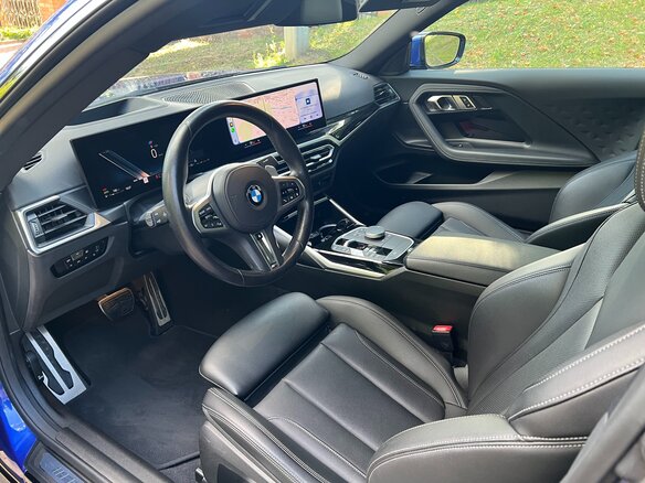 2022 BMW 2 серии 230i G42 Рестайлинг, синий, 3357988 рублей - вид 13