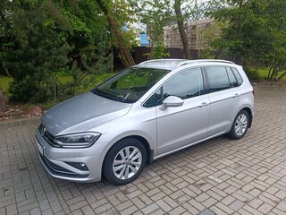 2018 Volkswagen Golf Sportsvan I Рестайлинг, серебристый, 1870000 рублей, вид 2